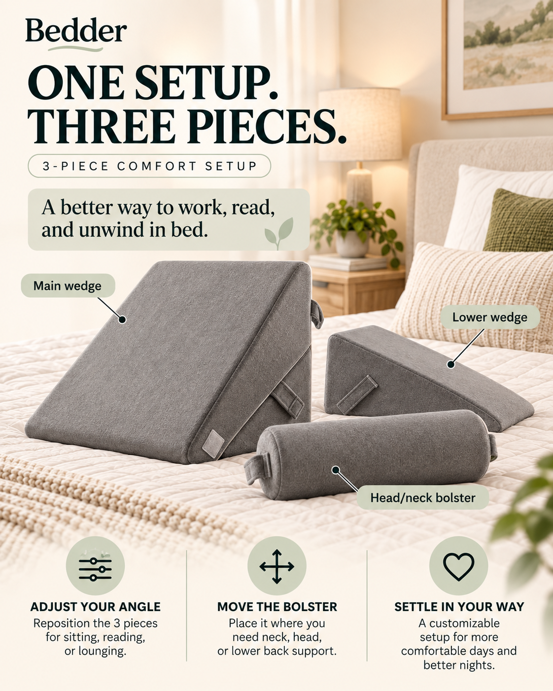 Bedder Wedge Pillow
